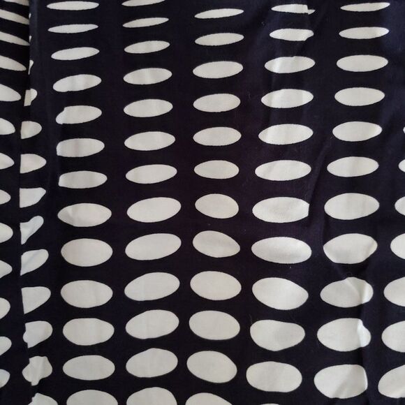 J. Crew blue white dot skirt size 4 - Picture 3 of 6